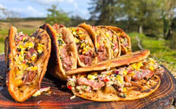 Adds “Outdoor Cooking POV” to signal the style of video — for those searching for outdoor cooking or POV cooking adventures.