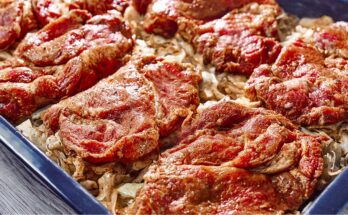 Put the Meat on Top of Cabbage and Onions – Juicy, Flavorful Dinner Recipe!