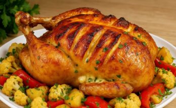 How to Make the Juiciest Roast Chicken Ever! This Trick Was Taught by Grandma! 🍗